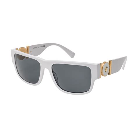 white cover versace sunglasses|white versace sunglasses men.